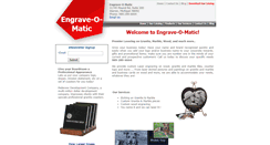 Desktop Screenshot of engraveomatic.com